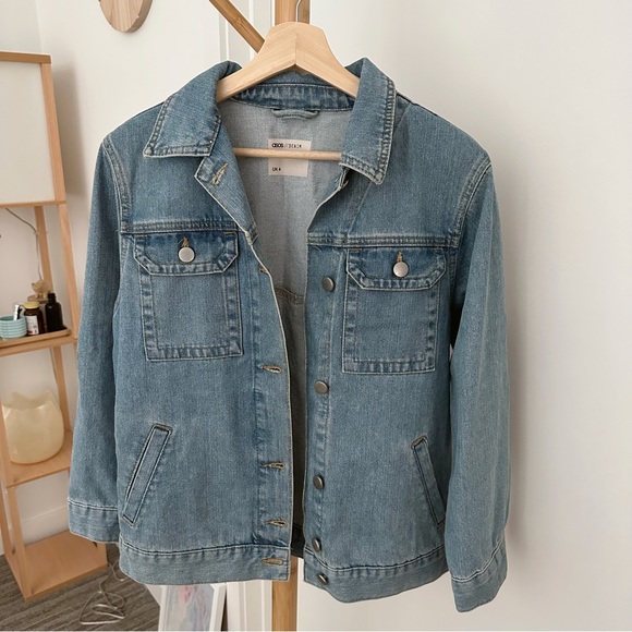 ASOS Jackets & Blazers - ASOS Denim Jean Jacket Medium Wash